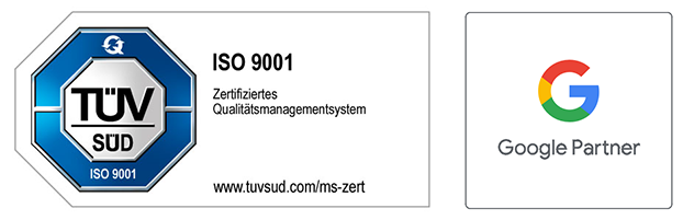 Zertifiziertes Webdesign TÜV und Google